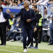 Sergio Pellicer, entrenador del Málaga CF