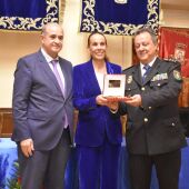 Pardo, Masías y Camacho con la Medalla de la Corporación Municipal de Ciudad Real