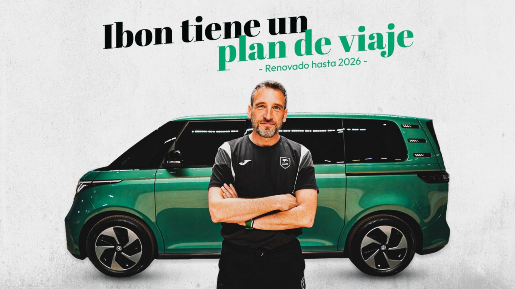 Ibon Navarro, renovado hasta 2026 Ibon Navarro, renovado hasta 2026