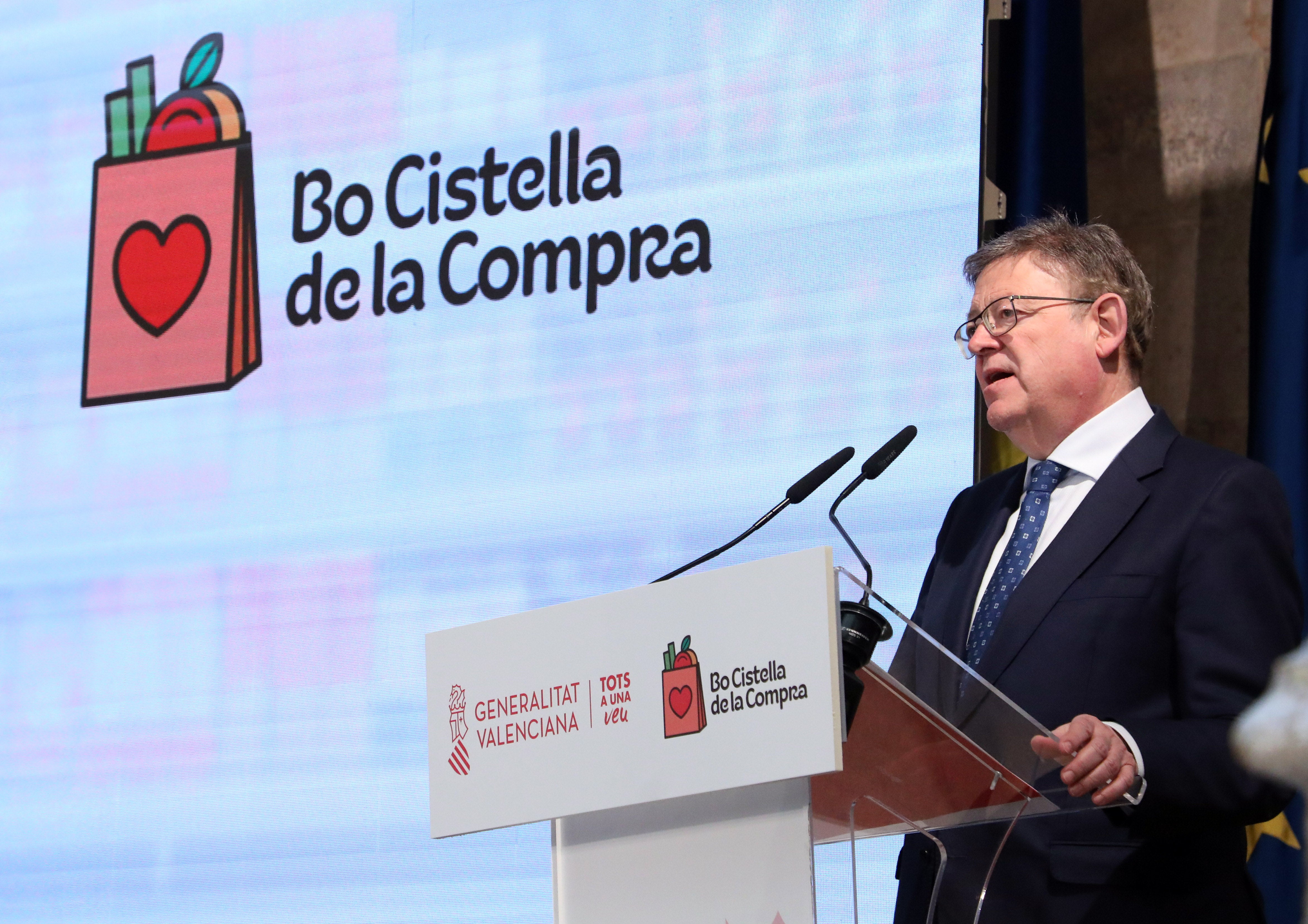 Las familias vulnerables de la Comunitat Valenciana dispondrán de un bono cesta de la compra dotado con 90 euros Las familias vulnerables de la Comunitat Valenciana dispondrán de un bono cesta de la compra dotado con 90 euros