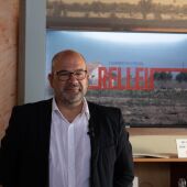 Felip Sánchez, concejal de Desarrollo Rural, en la presentación del documental 'Releu'