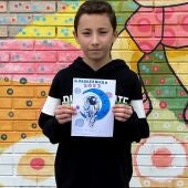 Un rapaz de Xinzo gaña o concurso do diseño da camiseta de Galiciencia