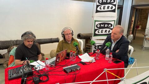 Antonio Fern&aacute;ndez, alcalde de Cuevas del Almanzora, durante la entrevista en Onda Cero