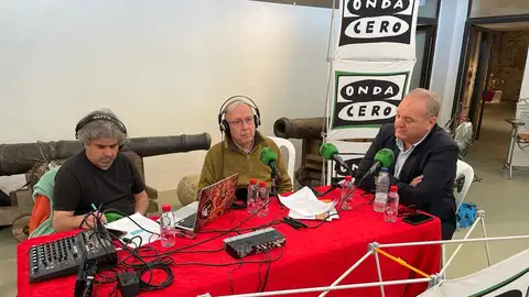 Antonio Fernández, alcalde de Cuevas del Almanzora, durante la entrevista en Onda Cero Antonio Fernández, alcalde de Cuevas del Almanzora, durante la entrevista en Onda Cero
