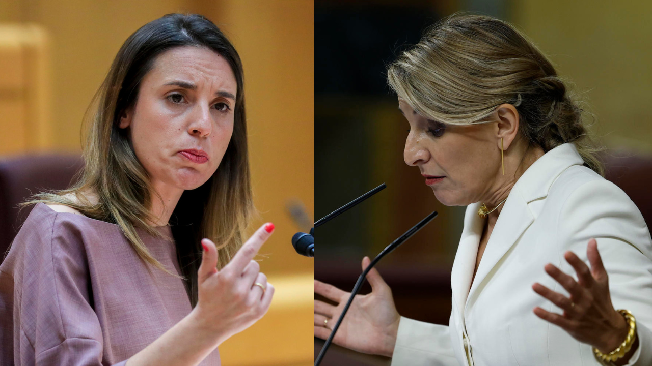 Yolanda Díaz invita a Belarra al acto de Sumar e Irene Montero deja "en sus manos" las primarias Yolanda Díaz invita a Belarra al acto de Sumar e Irene Montero deja "en sus manos" las primarias