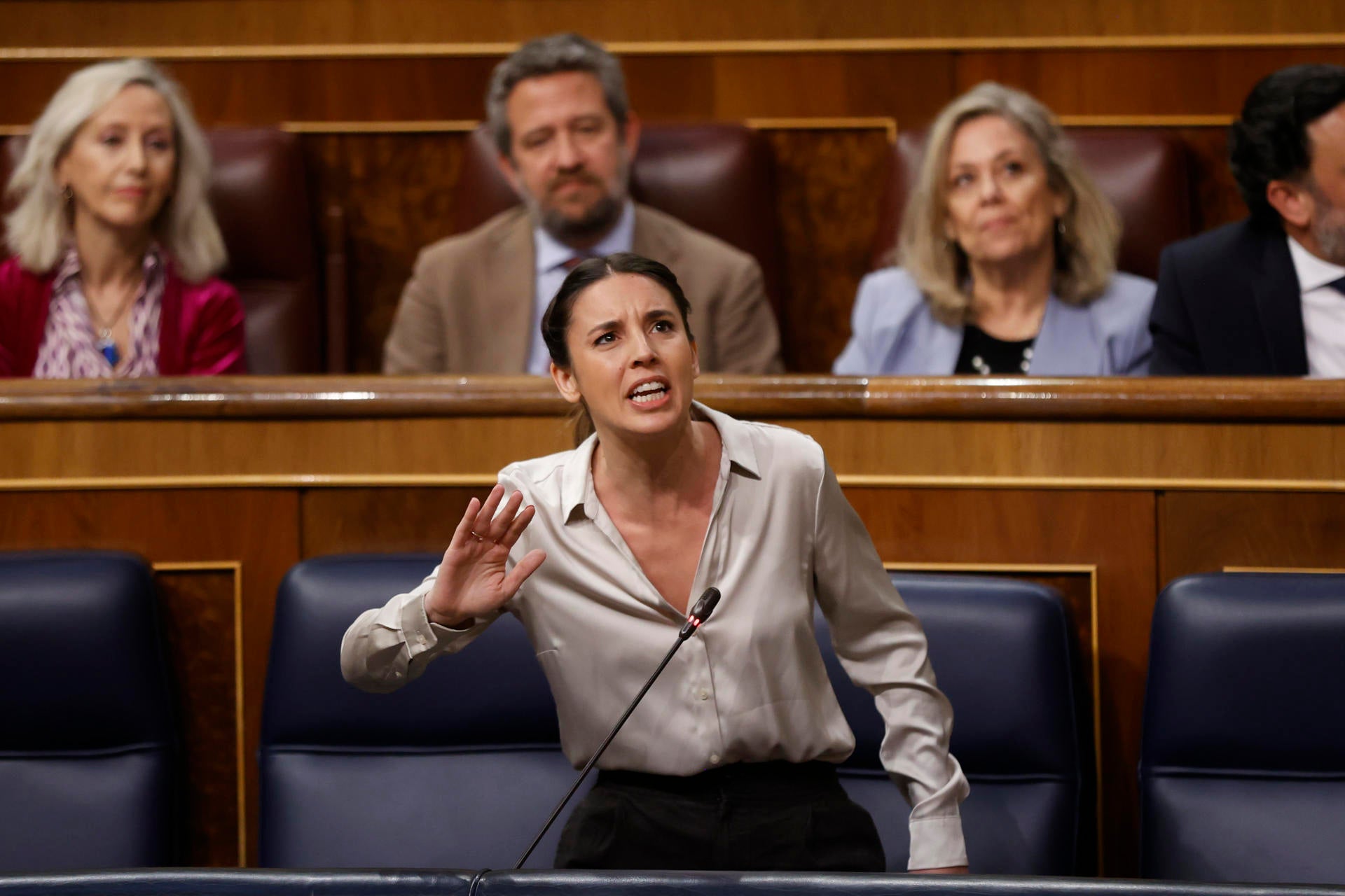 Irene Montero carga contra la gestación subrogada: "Es una forma de violencia contra las mujeres" Irene Montero carga contra la gestación subrogada: "Es una forma de violencia contra las mujeres"