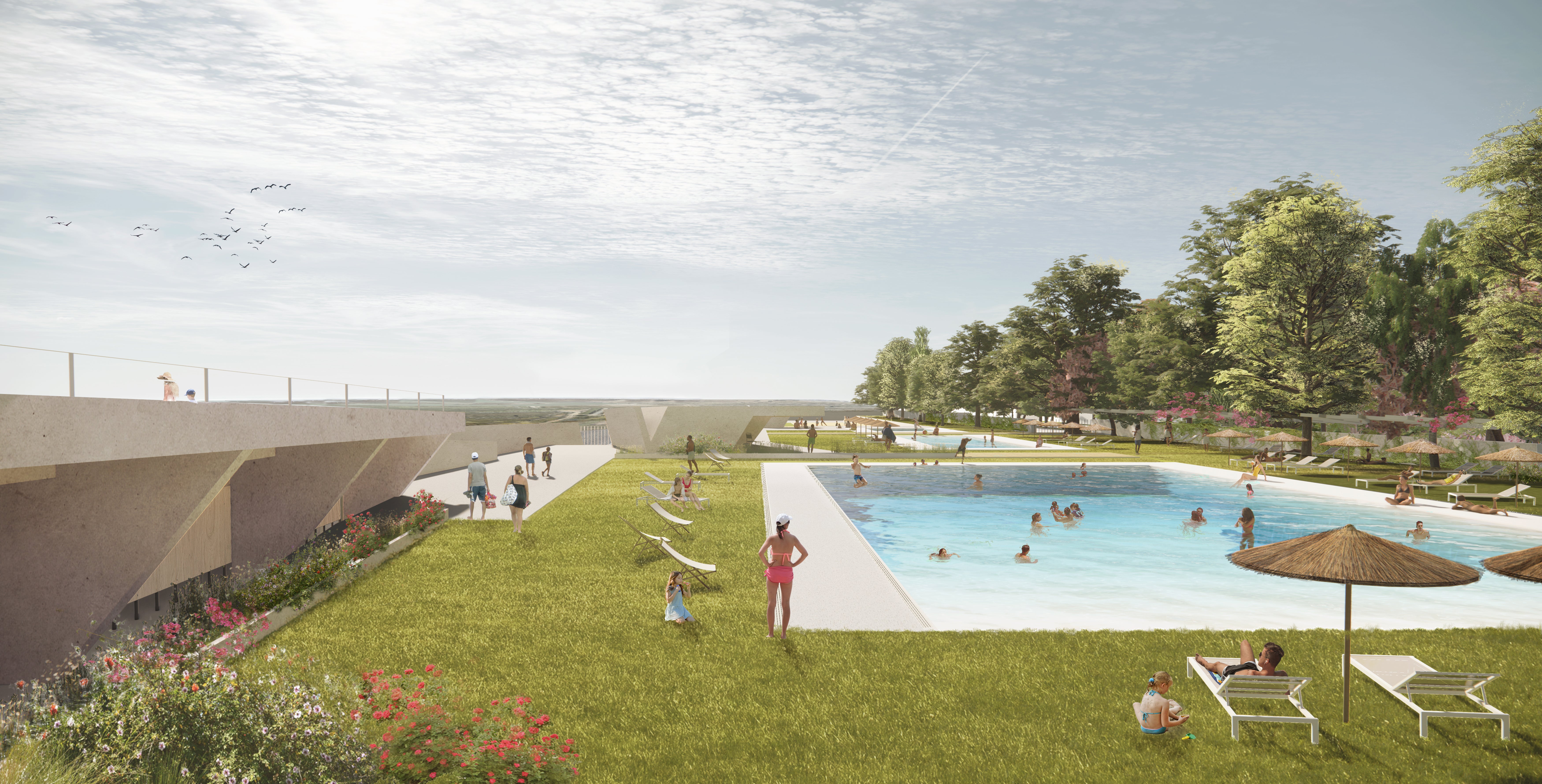 El proyecto de la piscina de verano de San Fernando, listo para licitarse El proyecto de la piscina de verano de San Fernando, listo para licitarse