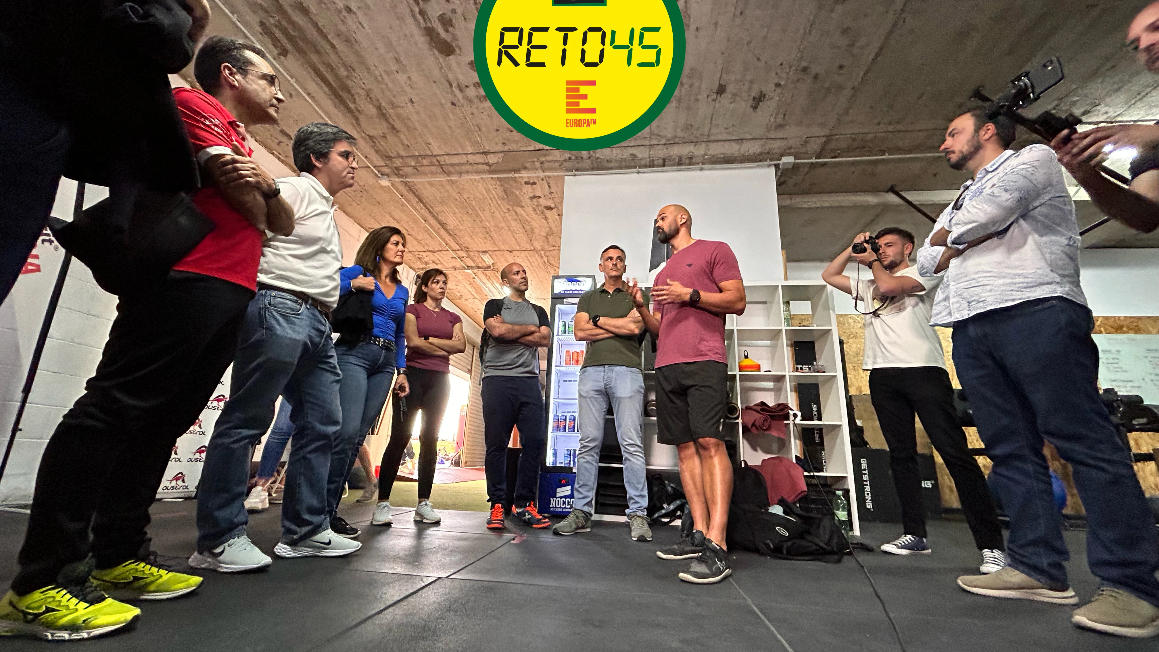 Primera toma de contacto de los participantes de la segunda edición del Reto 45. Primera toma de contacto de los participantes de la segunda edición del Reto 45.