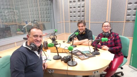 Antonio Abarca, Carlos Lozano y Silvia Mu&ntilde;oz
