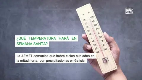 Última hora de la AEMET: esta es la previsión de lluvias para Semana Santa Última hora de la AEMET: esta es la previsión de lluvias para Semana Santa