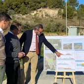 Alejandro Morant en La Nucía con Bernabé Cano Alejandro Morant en La Nucía con Bernabé Cano