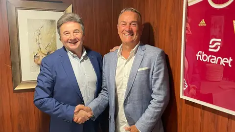 Agustín Ramos y Felipe Moreno ratifican su acuerdo Agustín Ramos y Felipe Moreno ratifican su acuerdo