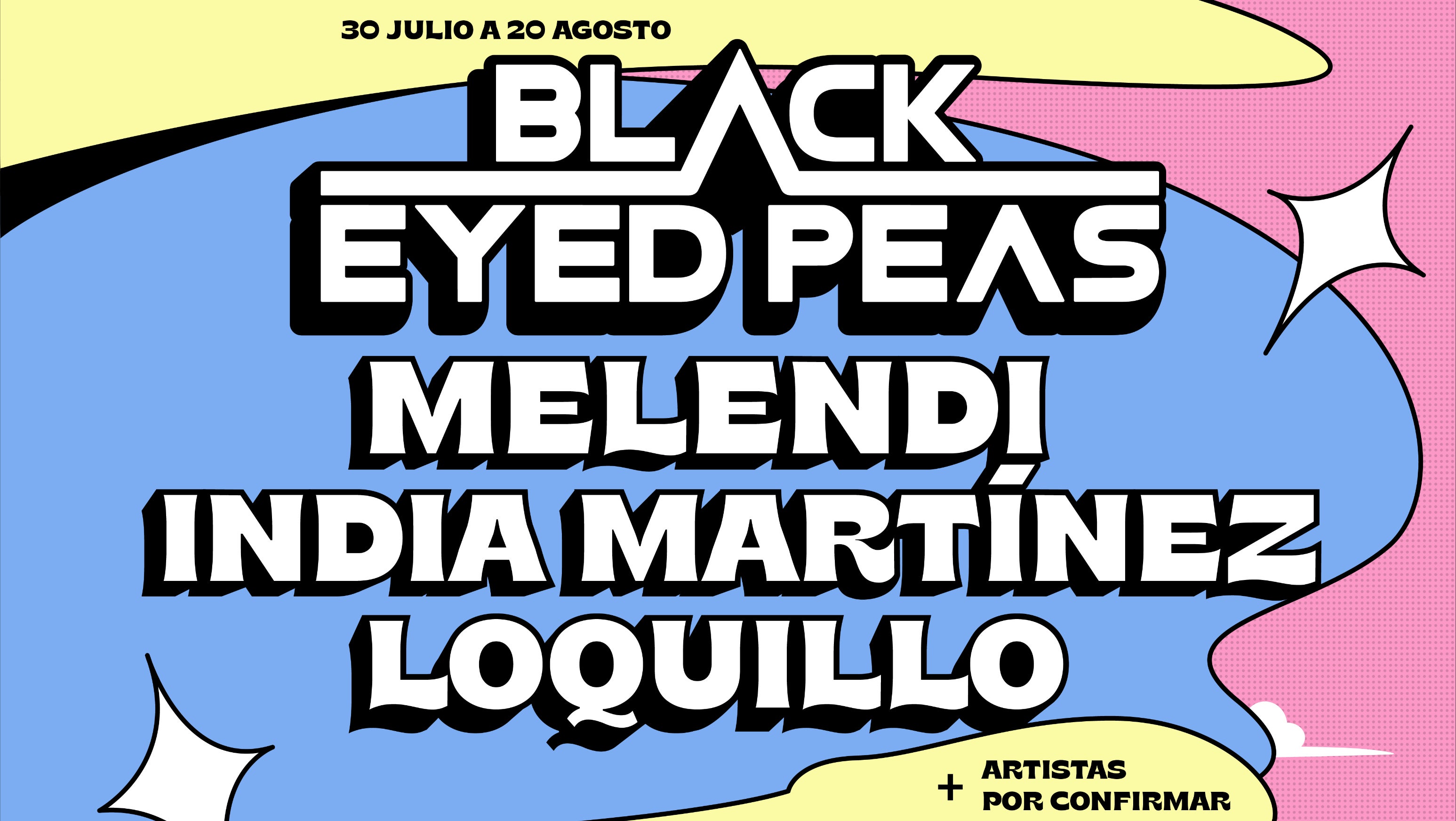 Black Eyed Peas, cabeza de cartel en la tercera edición del festival 'Brilla Torrevieja' Black Eyed Peas, cabeza de cartel en la tercera edición del festival 'Brilla Torrevieja'