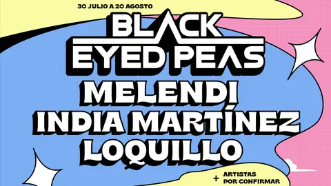Tercera edición del festival Brilla Torrevieja, cabeza de cartel Black Eyes Peas conciertos