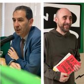 Mario Simón, alcalde de Palencia Javier del Burgo, librero