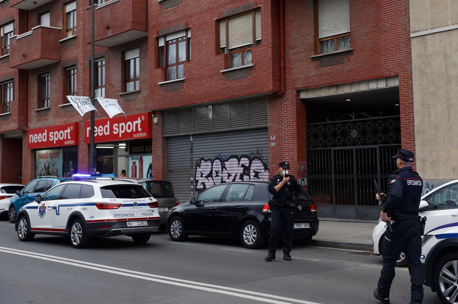 Una mujer herida muy grave al prenderle fuego su expareja en Bilbao Una mujer herida muy grave al prenderle fuego su expareja en Bilbao