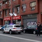 Una mujer herida muy grave al prenderle fuego su expareja en Bilbao