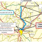 Aprobado o proxecto de trazado do tramo do enlace Ourense-Cambeo Aprobado o proxecto de trazado do tramo do enlace Ourense-Cambeo