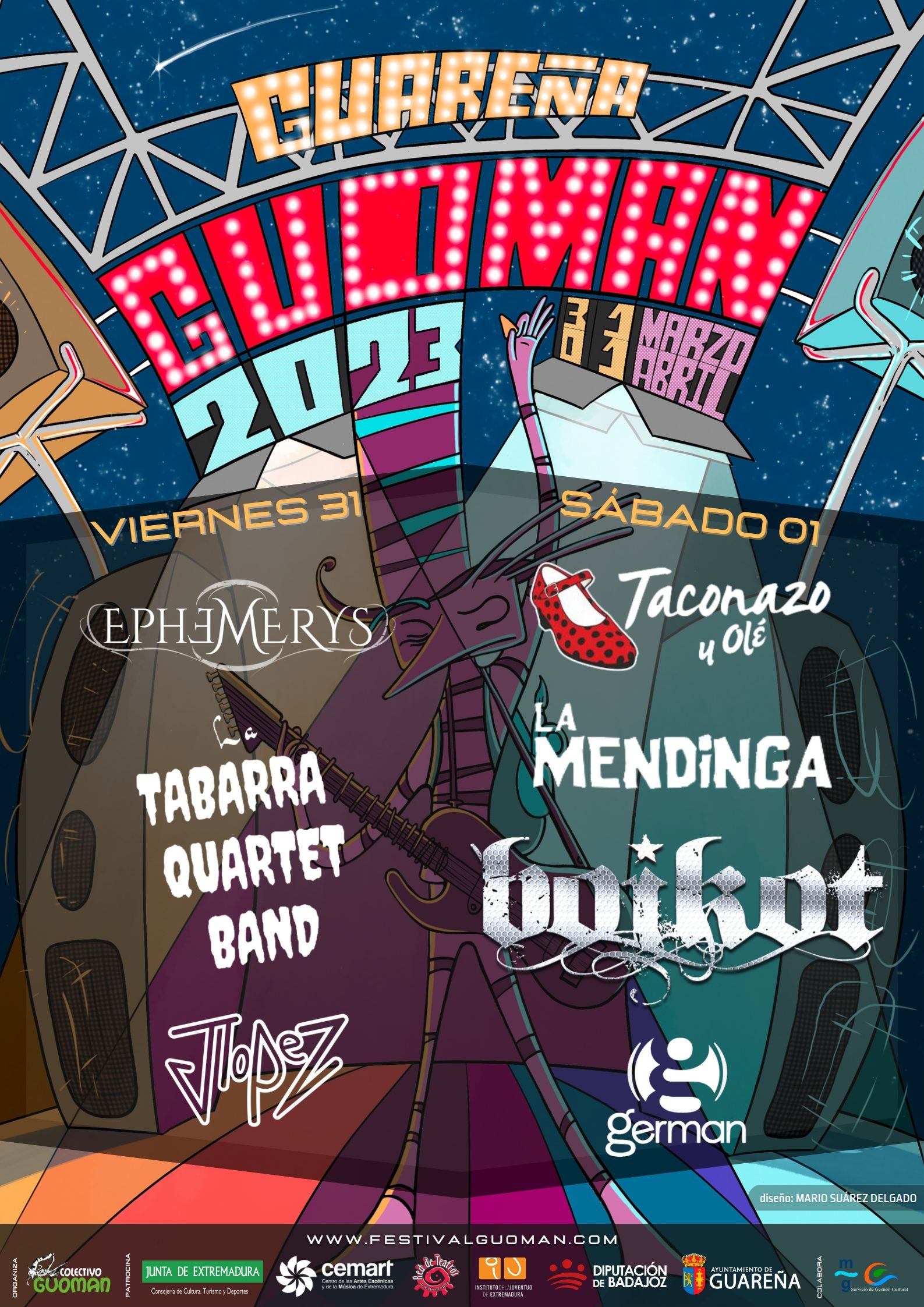 El Guoman de Guareña alcanza su XIX edición con un cartel para el fin de semana repleto de conciertos y actividades El Guoman de Guareña alcanza su XIX edición con un cartel para el fin de semana repleto de conciertos y actividades