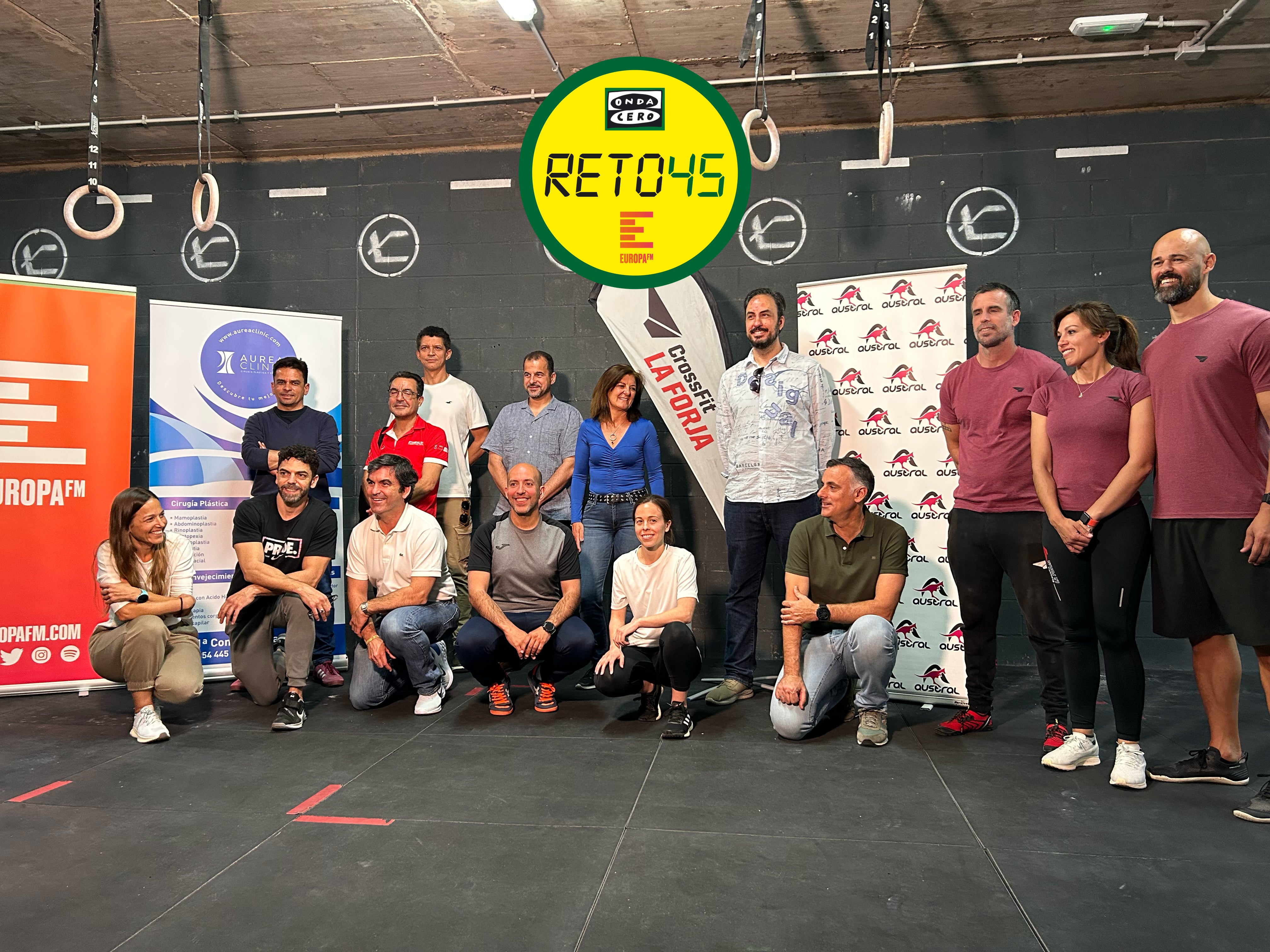 Así afrontan los participantes el Reto 45 Así afrontan los participantes el Reto 45