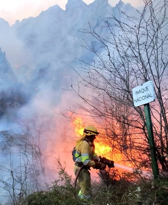 Cantabria superará en marzo los 300 incendios forestales Cantabria superará en marzo los 300 incendios forestales