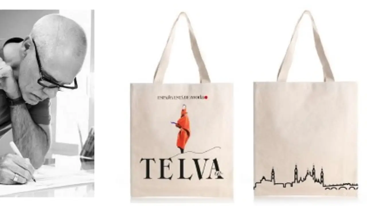 Tote Bag diseñada por Arturo Elena para el 60 aniversario de Telva Tote Bag diseñada por Arturo Elena para el 60 aniversario de Telva
