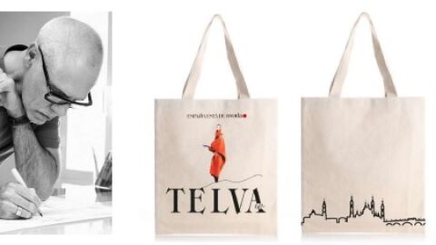 Tote Bag diseñada por Arturo Elena para el 60 aniversario de Telva