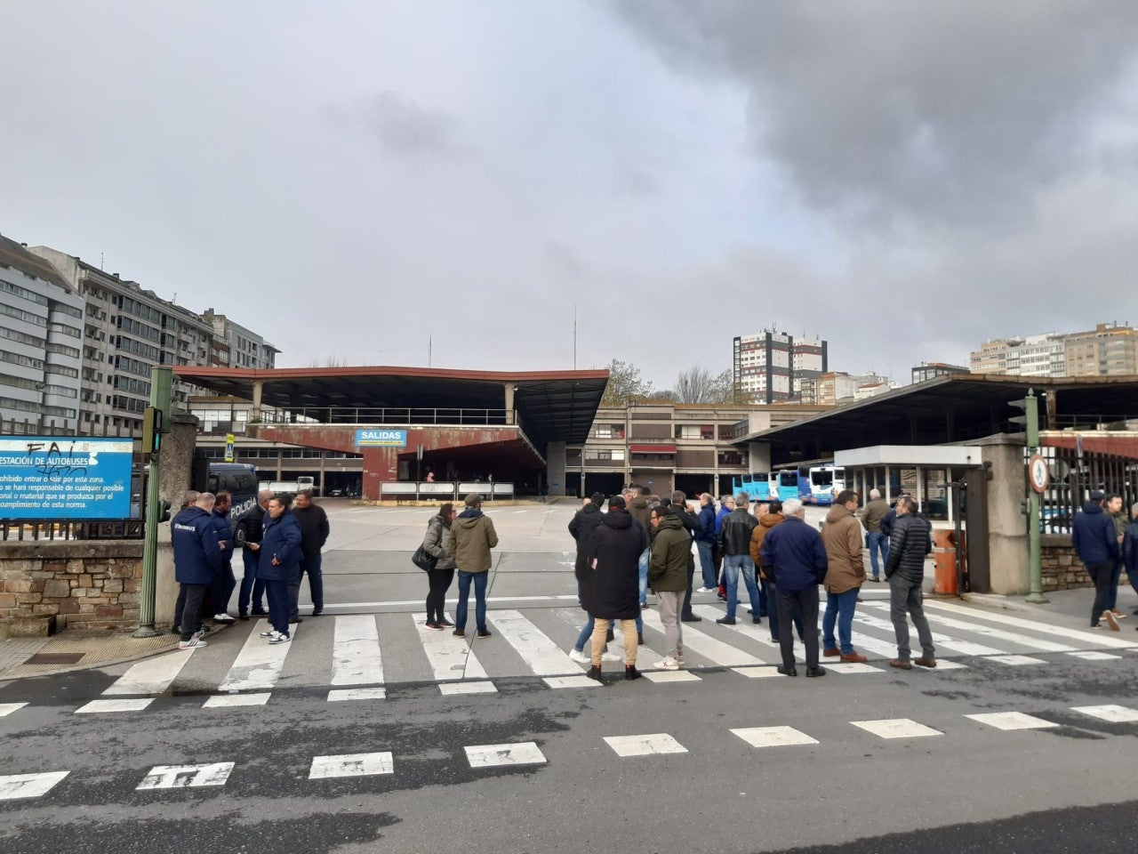Seguimiento mayoritario de la huelga de transporte de viajeros por carretera Seguimiento mayoritario de la huelga de transporte de viajeros por carretera