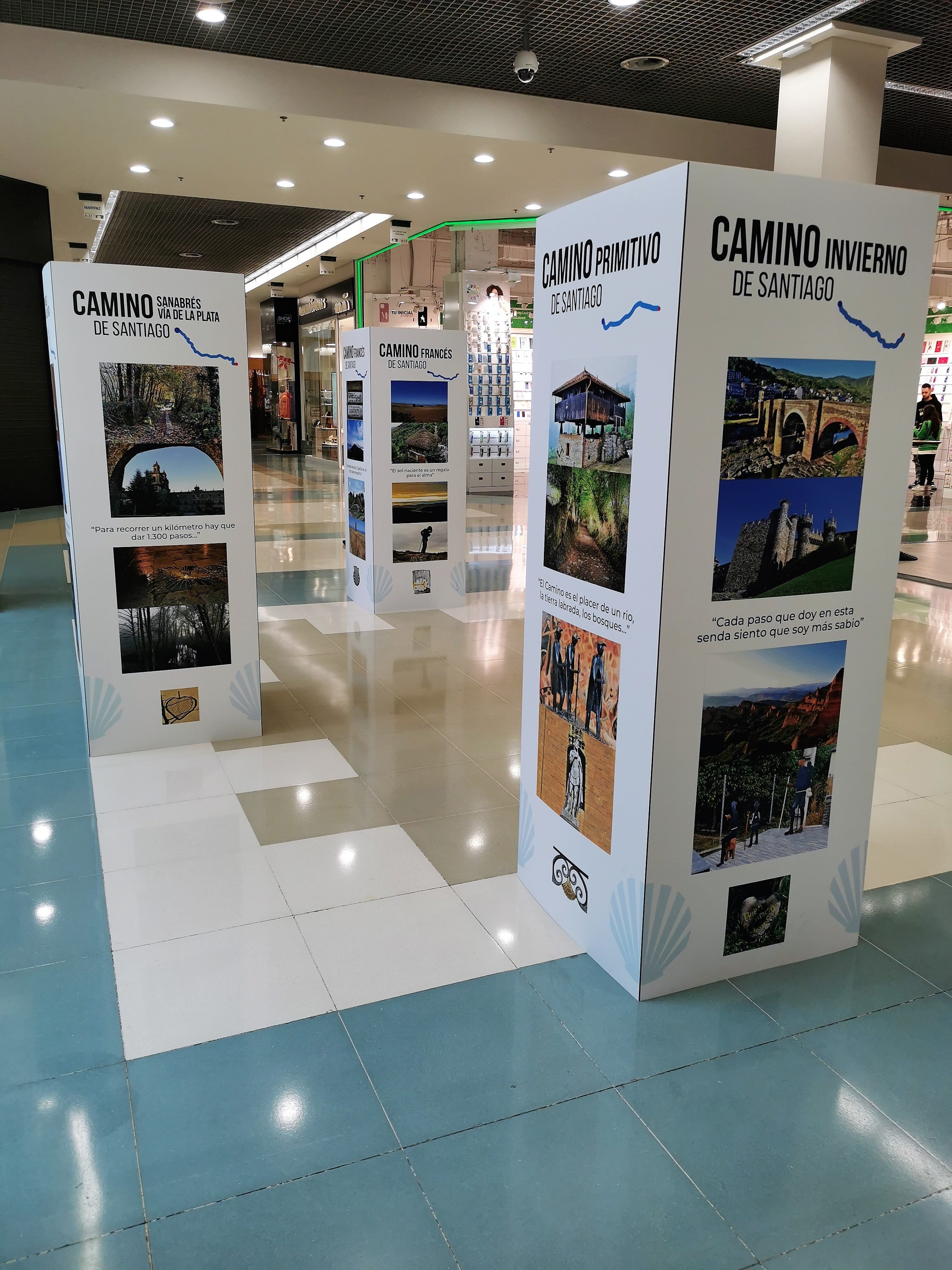 Exposición fotográfica Caminos de Santiago en CC Ponte Vella Exposición fotográfica Caminos de Santiago en CC Ponte Vella