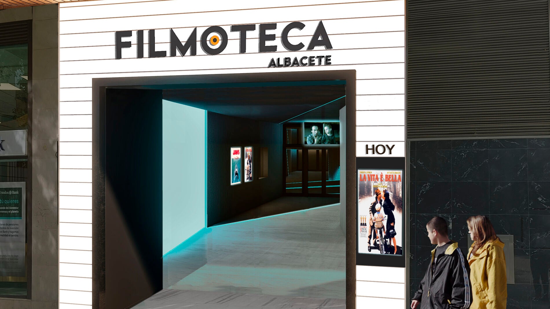 Cambios En La Filmoteca De Albacete En Su Entrada Y Vestíbulo | Onda ...