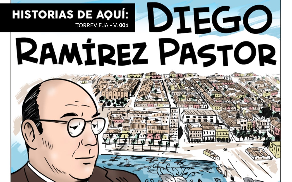 Primer volumen de la serie denominada "Historias de Aquí" dedicada a Diego Ramirez Pastor Primer volumen de la serie denominada "Historias de Aquí" dedicada a Diego Ramirez Pastor