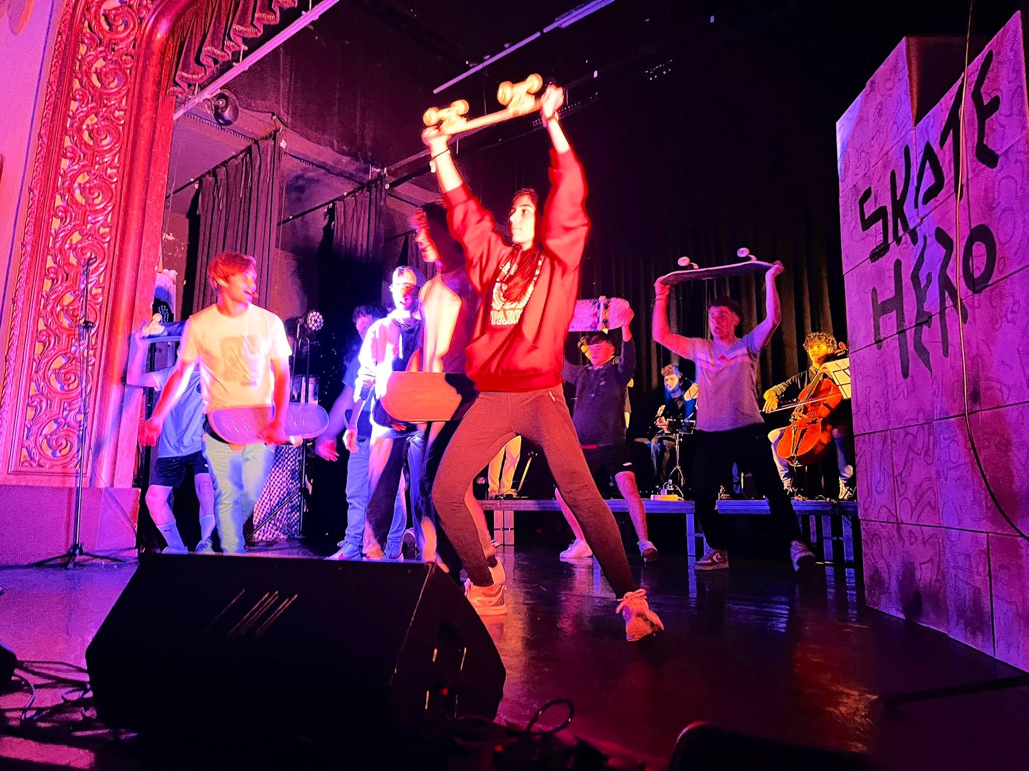 El musical Skate Hero llega a Vitoria El musical Skate Hero llega a Vitoria