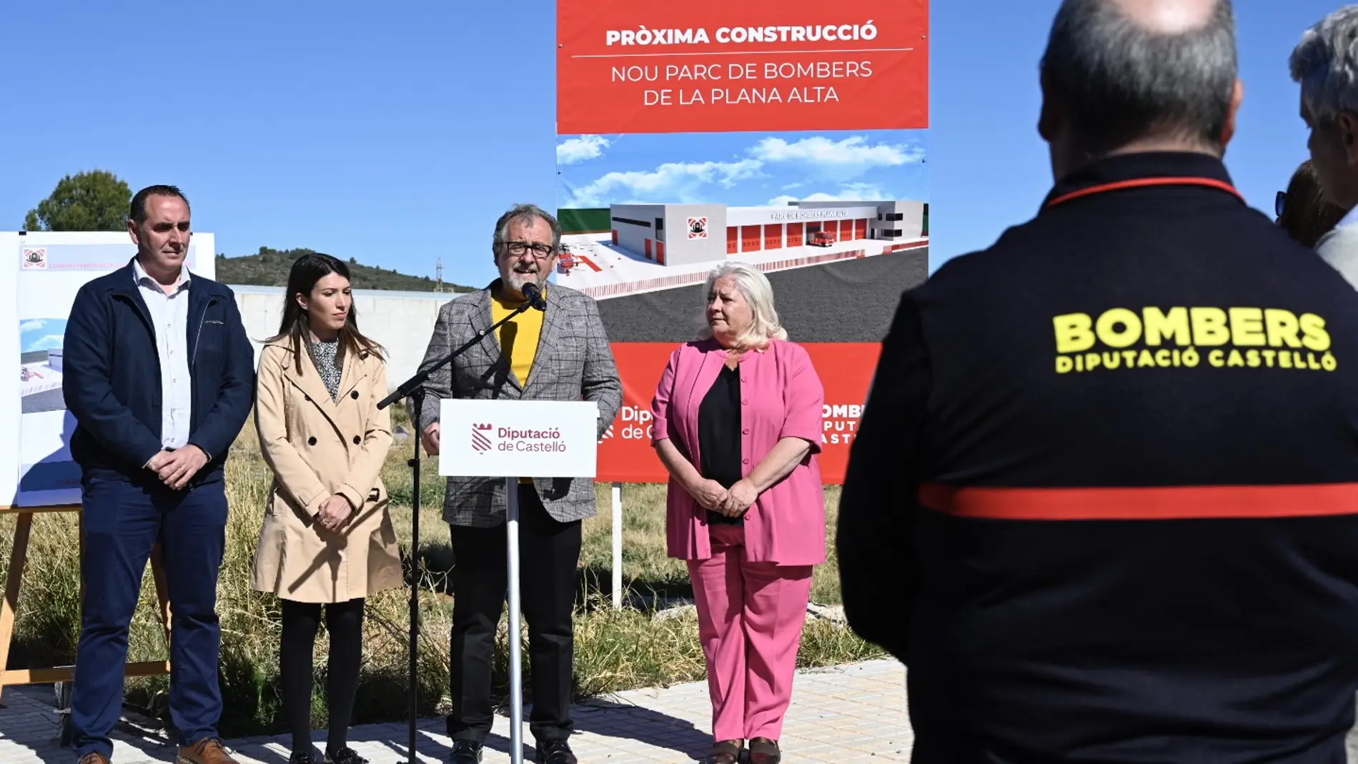 La Diputación invertirá 2 millones de euros en el nuevo parque de bomberos de Oropesa