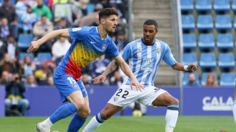 Partido del M&aacute;laga frente al Andorra