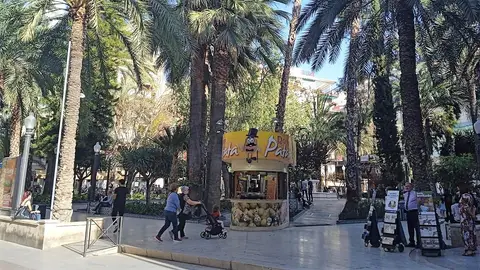 Plaza Glorieta de Elche. Plaza Glorieta de Elche.
