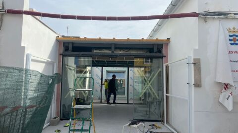Estado de las obras de construcci&oacute;n del nuevo Centro de Salud de Benifair&oacute; de les Valls