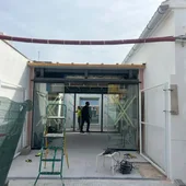 Estado de las obras de construcción del nuevo Centro de Salud de Benifairó de les Valls Estado de las obras de construcción del nuevo Centro de Salud de Benifairó de les Valls