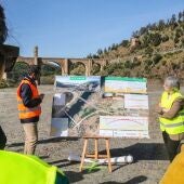 Avanza la construcción del nuevo puente de Alcántara 