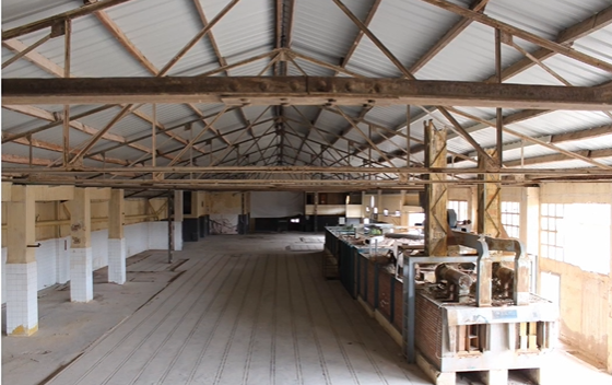 Medio millón de euros de Europa para rehabilitar la nave BIC de la Real Fábrica Medio millón de euros de Europa para rehabilitar la nave BIC de la Real Fábrica