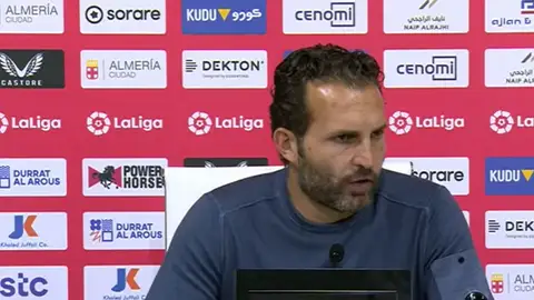 Rubén Baraja: "Tengo un disgusto temendo" Rubén Baraja: "Tengo un disgusto temendo"