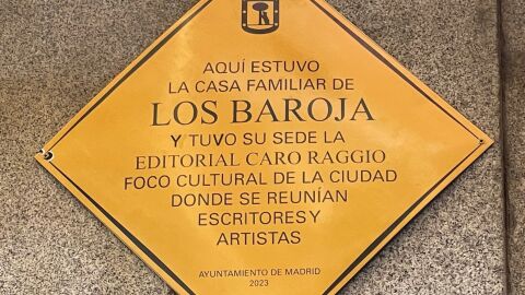 Placa P&iacute;o Baroja