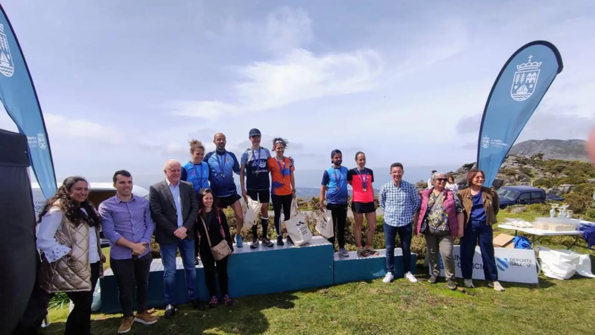 Silvia Casal e Pablo Camescasse, logran o Campionato Xunta de Galicia de Trail 