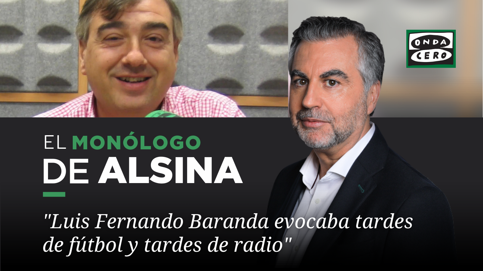 Monólogo de Alsina: Luis Fernando Baranda Monólogo de Alsina: Luis Fernando Baranda
