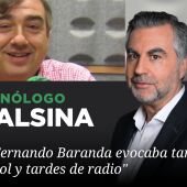 Homenaje de Carlos Alsina a Luis Fernando Baranda 