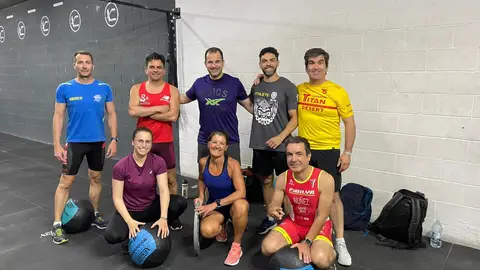 Algunos de los participantes de la II edición del Reto 45 de Onda Cero Sevilla y Europa FM. Algunos de los participantes de la II edición del Reto 45 de Onda Cero Sevilla y Europa FM.