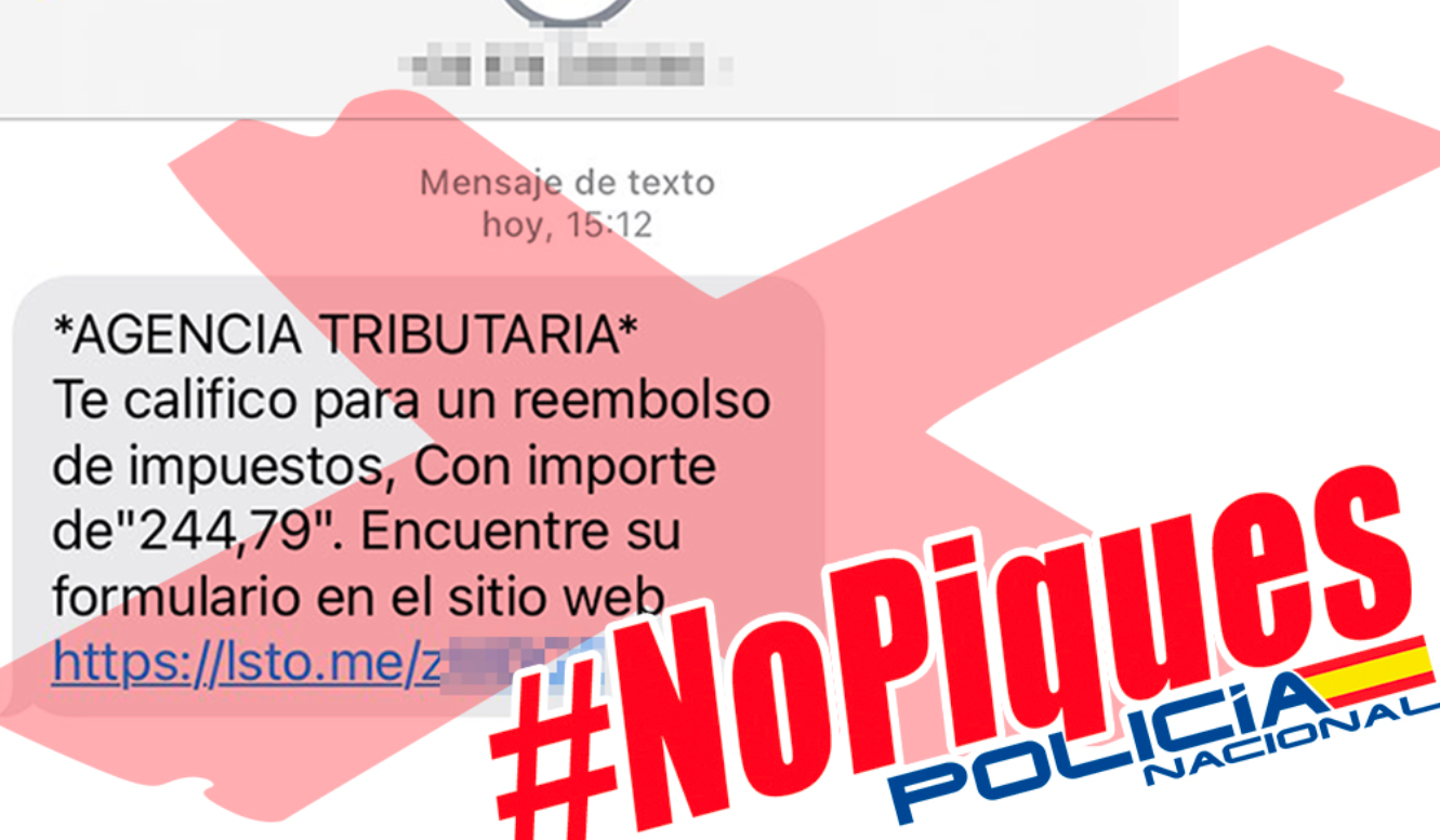 Alerta de la Policía: cuidado con esta estafa vinculada con la declaración de la Renta Alerta de la Policía: cuidado con esta estafa vinculada con la declaración de la Renta