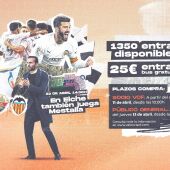 El Valencia pone a la venta 1.350 entradas para Elche