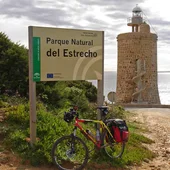 Cartel del Parque Natural del Estrecho Cartel del Parque Natural del Estrecho
