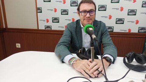 José Luis Ruiz durante la entrevista en Onda Cero Ciudad Real