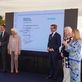 Teófila Martínez en la presentación de este acuerdo Teófila Martínez en la presentación de este acuerdo